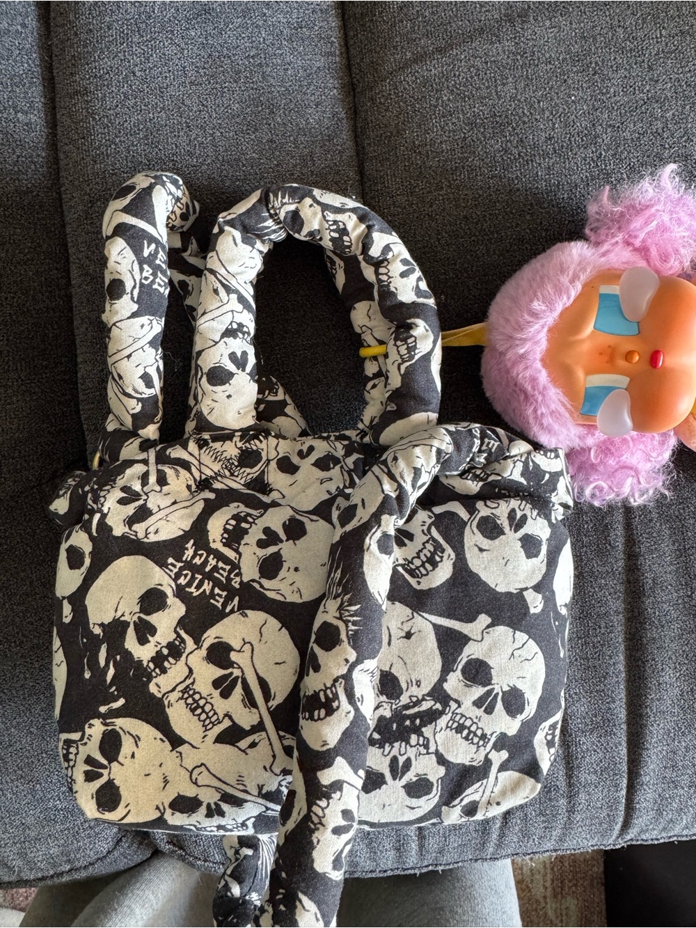 Erl mini satchel skull bag